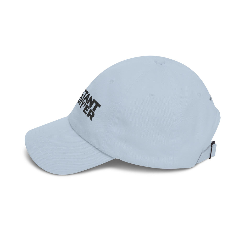 "The Reluctant DIY'er" Embroidered Baseball Hat (light colours)