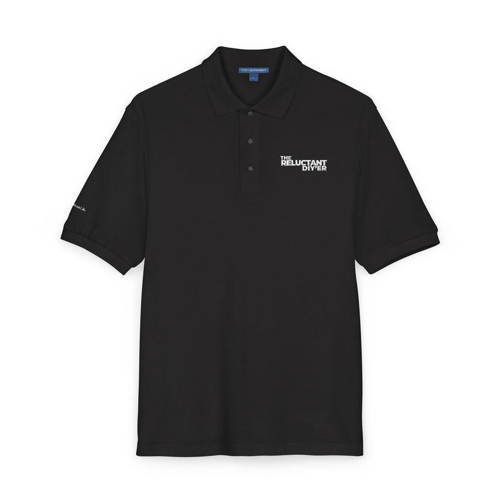 The Reluctant DIY'er Unisex Polo Shirt (Embroidery)