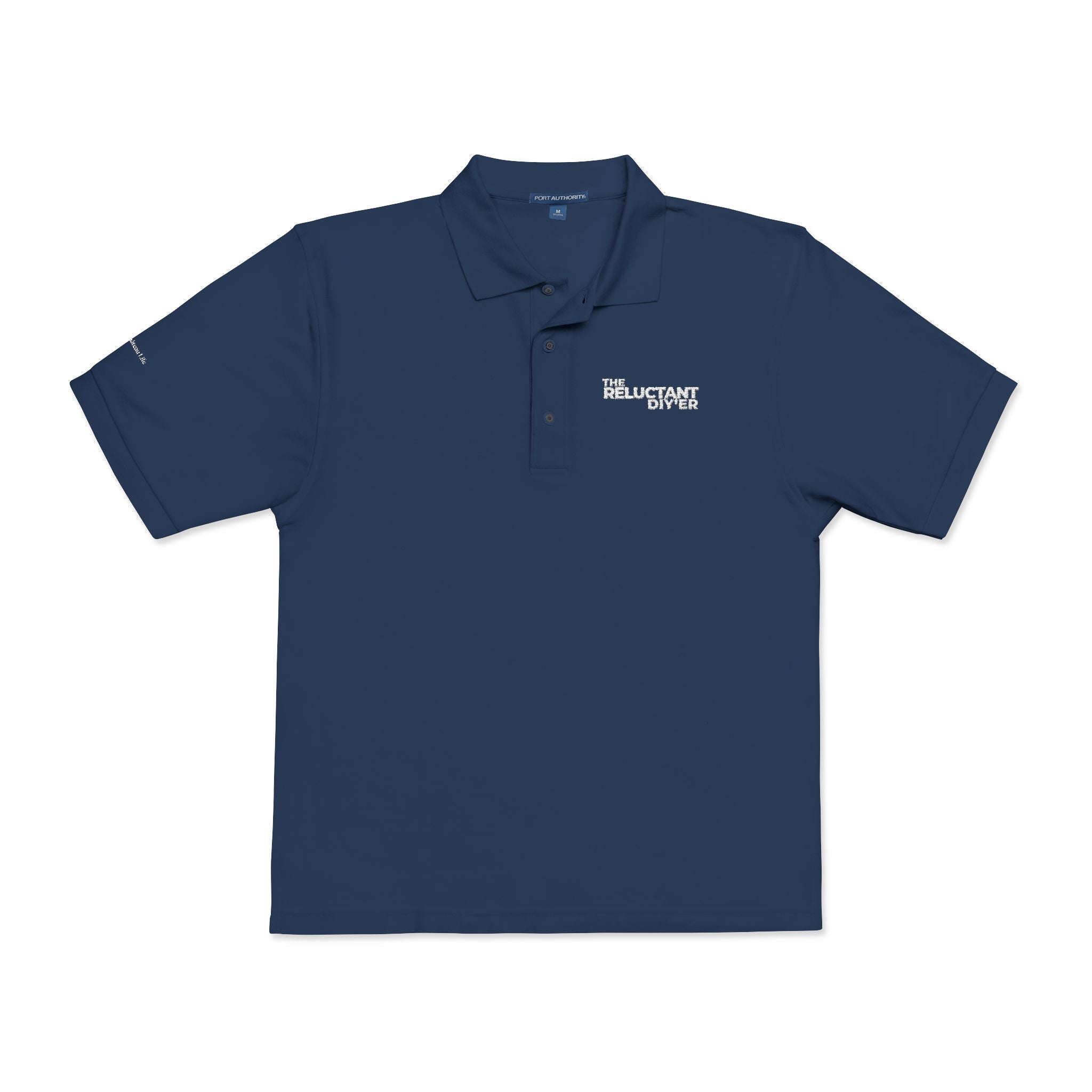 The Reluctant DIY'er Unisex Polo Shirt (Embroidery)
