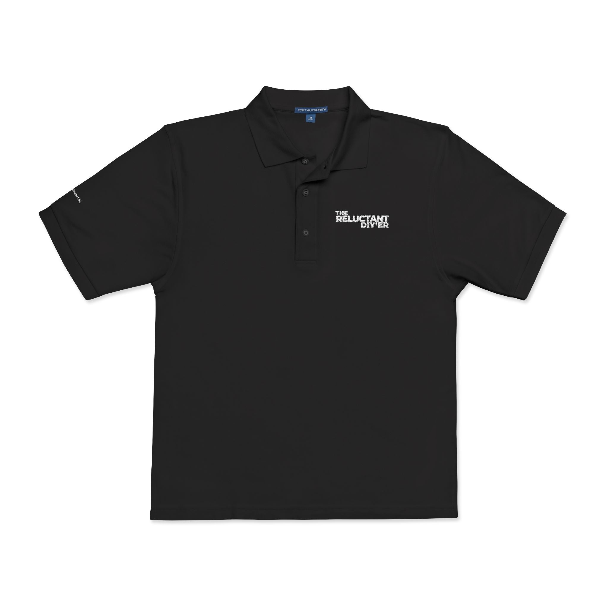 The Reluctant DIY'er Unisex Polo Shirt (Embroidery)