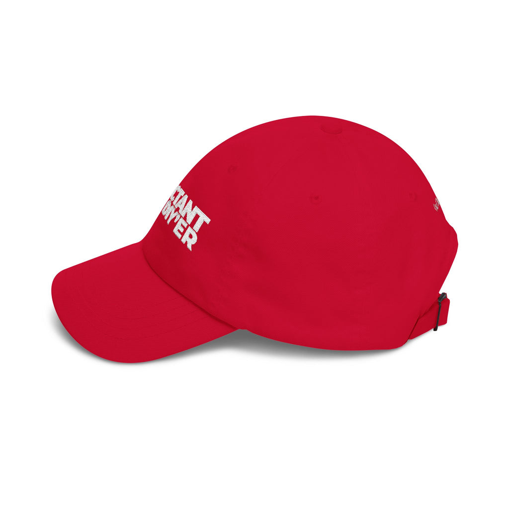 "The Reluctant DIY'er" Embroidered Baseball Hat (dark colours)