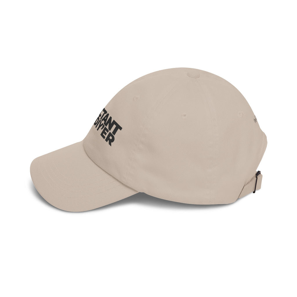 "The Reluctant DIY'er" Embroidered Baseball Hat (light colours)
