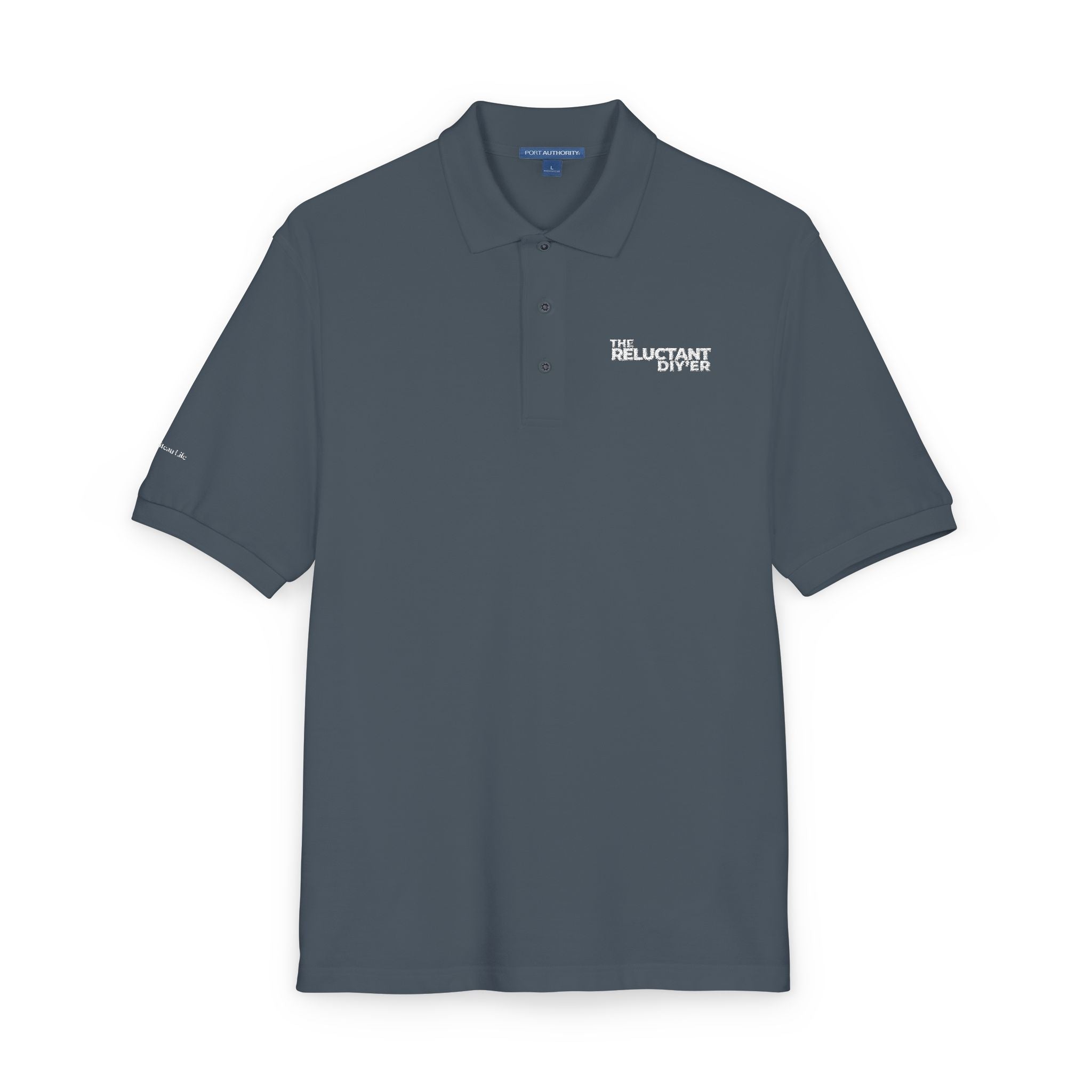 The Reluctant DIY'er Unisex Polo Shirt (Embroidery)