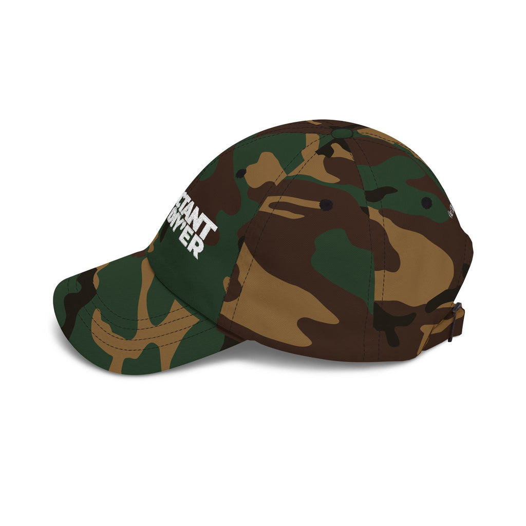 "The Reluctant DIY'er" Embroidered Baseball Hat (dark colours)