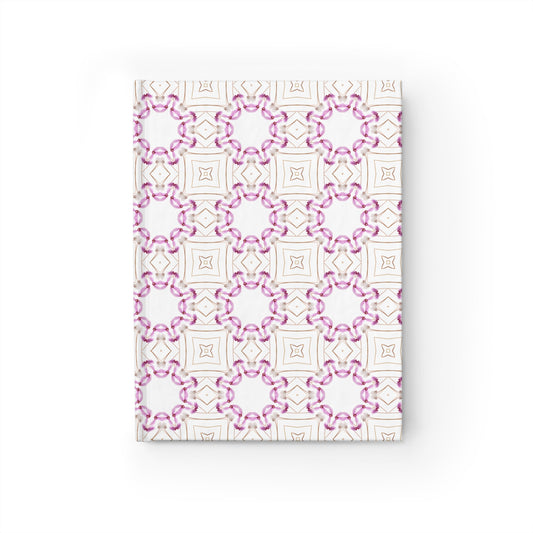 Notebook  - Cyclamen Pattern - Château de La Vergne Garden Collection