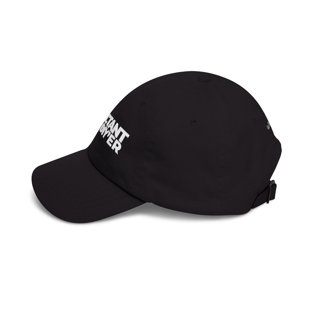 "The Reluctant DIY'er" Embroidered Baseball Hat (dark colours)